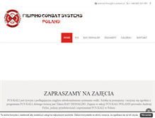 Tablet Screenshot of fcs-poland.pl